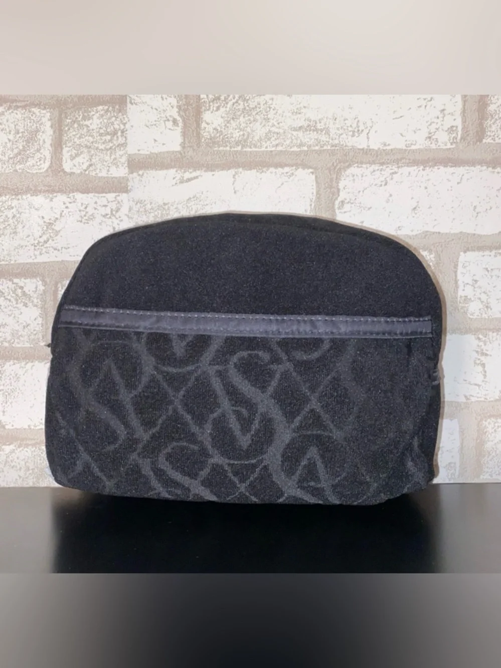 Victoria’s Secret Terry cloth cosmetics bag